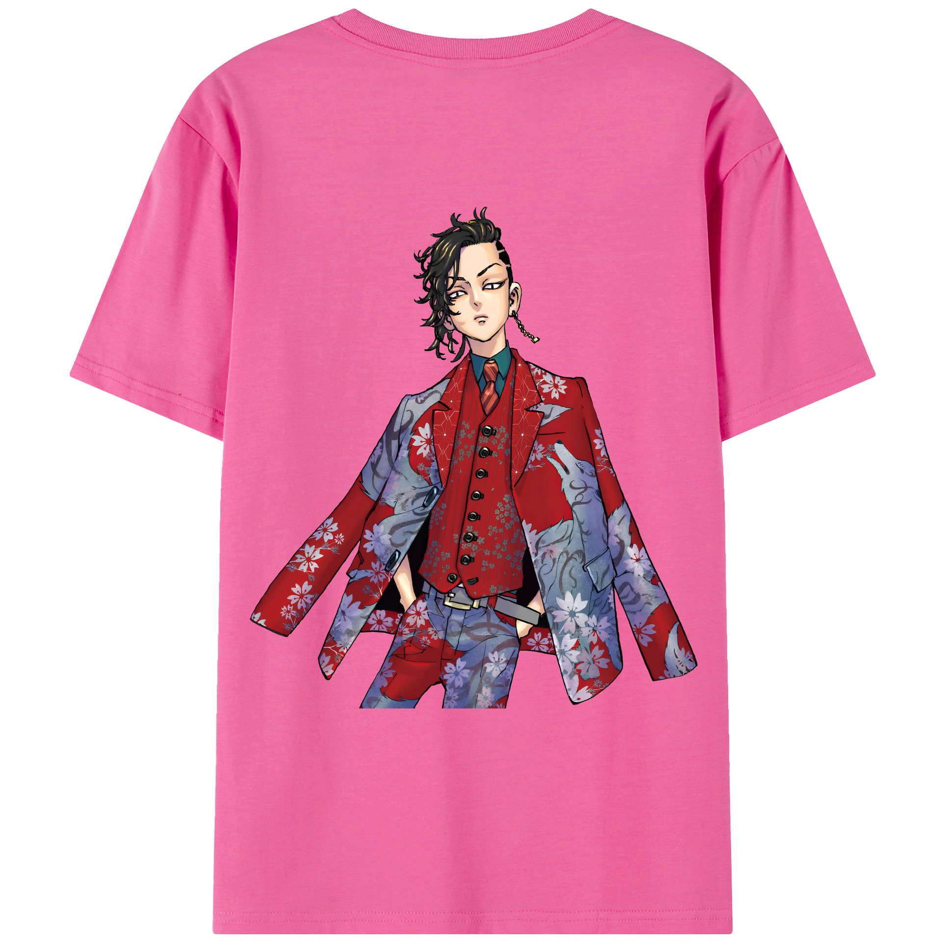 （画像用） 東京リベンジャーズ Tokyo Revengers レディース半袖Tシャツ(バックプリント)